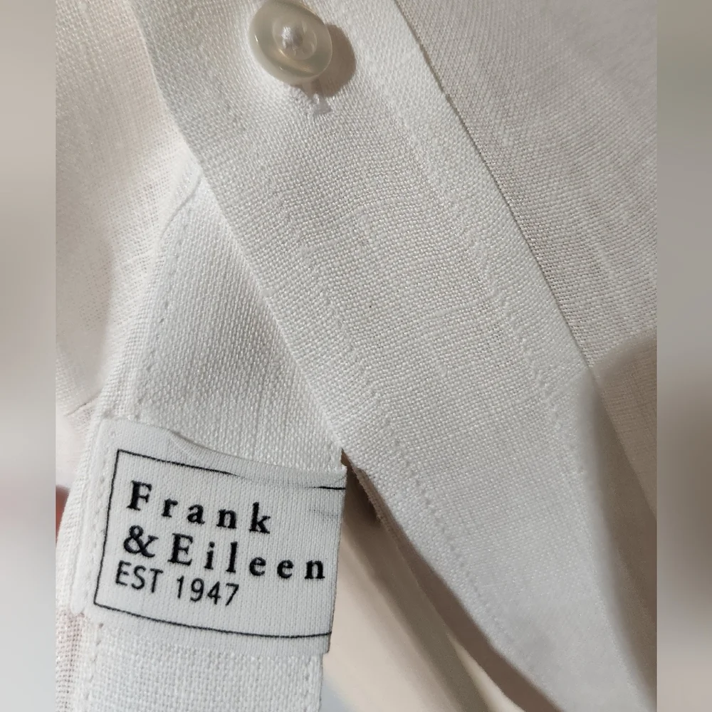 Women's Frank&Eileen Mary Shirtdress, Size M - Picture 4 of 16